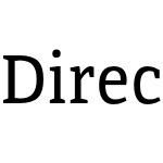 Directa Serif