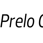 Prelo Condensed