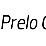 Prelo Condensed