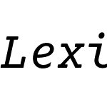 Lexia Mono