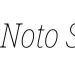 Noto Serif