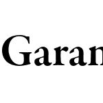 Garamond Premier Pro