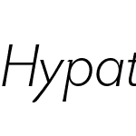 Hypatia Sans Pro