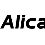 Alicante Sans Bold Italic
