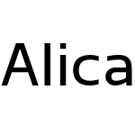 Alicante Sans Regular