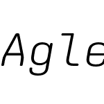 Aglet Mono