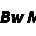 Bw Modelica