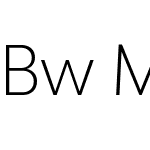 Bw Modelica