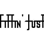 Fittin' Justice Bold