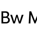 Bw Modelica