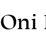 Oni Display Var