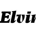 Elvira Serif