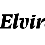 Elvira Serif