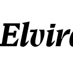 Elvira Serif