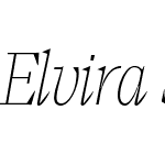 Elvira Serif