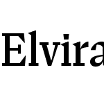 Elvira Serif Variable