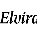 Elvira Serif Variable