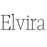 Elvira Serif