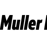 Muller Next Condensed