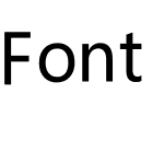 Font Creator Program