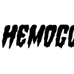 Hemogoblin Condensed Italic