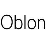 Oblong Sans