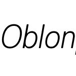 Oblong Sans