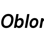 Oblong Sans