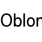 Oblong Sans