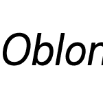 Oblong Sans