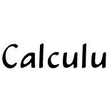 Calculus Sans