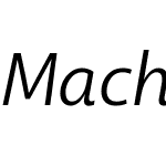 Macha Book Italic