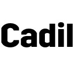 Cadillac Sans