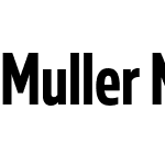 Muller Next Condensed