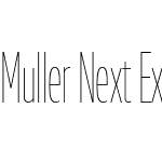 Muller Next ExtraCondensed