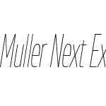 Muller Next ExtraCondensed