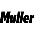 Muller Next Condensed