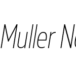 Muller Next Condensed