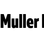 Muller Next Condensed