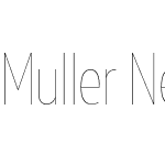 Muller Next Condensed