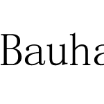 Bauhaus ITC