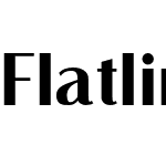 Flatline Sans