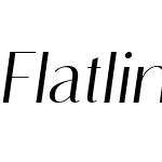 Flatline Sans