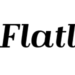 Flatline Serif