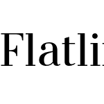 Flatline Serif