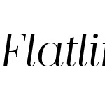 Flatline Serif