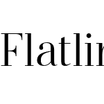 Flatline Serif