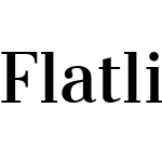 Flatline Serif