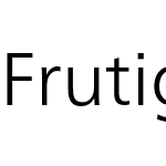 Frutiger Neue LT Pro