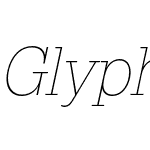 Glypha LT Std